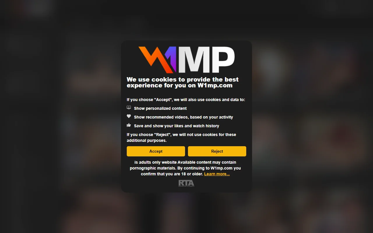 Screenshot of W1Mp